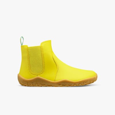 Basket Vivobarefoot Fulham Rubber II Enfant - Jaune LYB358761